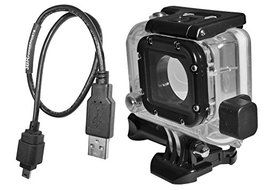 X~PWR All-weather, External Power Case Kit for GoPro Hero 3, Hero 3+ and Hero 4 Camera with 18&quot; B-CAPP Cable