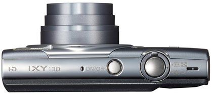 Canon Digital Camera IXY 130 about 16MP 8 times optical zoom IXY130 (Gray) - International Version N12