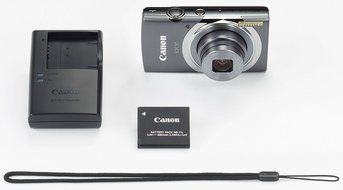 Canon Digital Camera IXY 130 about 16MP 8 times optical zoom IXY130 (Gray) - International Version N13