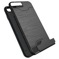 iPhone 7 Plus Case,iPhone 7 Plus Hybrid Case,MT Mall Hybrid Slim Fit Dual Layer Hybrid Case Brushed Metal Design... N11