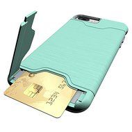 iPhone 7 Plus Case,iPhone 7 Plus Hybrid Case,MT Mall Hybrid Slim Fit Dual Layer Hybrid Case Brushed Metal Design... N13