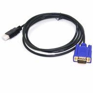 HDMI Gold Male To VGA HD-15 Male 15Pin Adapter Cable 6FT 1.8M 1080P