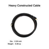 HDMI Cable, TecBillion High Speed CL3 Rated 2.0 HDMI Cable - Supports 4K, 3D and Audio Return, 25 Feet, Black N4
