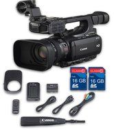 Canon XF100 HD Professional Camcorder + 2 PC 16 GB Memory Cards + All Manufacturer Accessories - International...