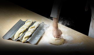 Chicago Metallic Commercial II Non-Stick Perforated Baguette Pan