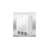 Summit CT66LADA: ADA compliant refrigerator-freezer in white for freestanding use, with cycle defrost, deluxe... N2