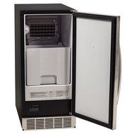 EdgeStar 50 lb. Undercounter Clear Ice Maker with Drain Pump N2