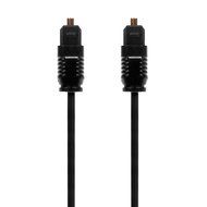 4 Pack - 3ft Male to Male Digital Audio Cable Toslink Fiber Optic Delivers Crystal Clear Sound Quality - Supports...