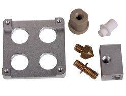 Generic Ultimaker Peek Heating Block Hot End 0.4mm Nozzle for 3mm Filamnet for Extruder N6