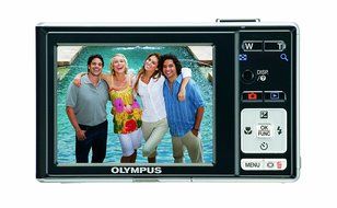 Olympus FE-3000 10MP Digital Camera with 3x Optical Zoom and 2.7 Inch LCD (Titanium) N2