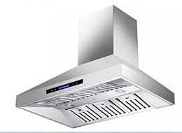 CAVALIERE 36" Wall Mounted Stainless Steel Kitchen Range Hood 860 CFM CAV-X06.36