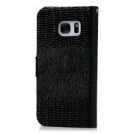 S7 Case,Samsung Galaxy S7 Case (Non-Edge) - Mavis's Diary Premium Wallet Flip Case Fashion Lizard PU Leather Bling... N12