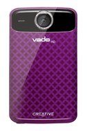VADO VF0624 3G Camcorder with 2x Optical Zoom and 2-inch LCD Screen - CYAN N10