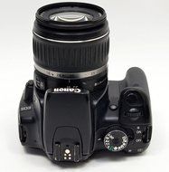 Canon EOS Kiss X (Rebel XTi / EOS-400D) 10 MP CMOS APS-C Digital SLR Camera with 2.5 inch LCD + EF-S 18-55mm f...