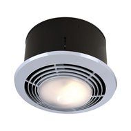 Broan 9093WH Broan - NuTone 70 CFM, 3.0 Sones Deluxe Heat-A-Ventlite