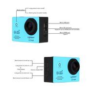 Lightdow LD6000 WiFi 1080P HD Sports Action Camera Bundle with DSP:Novatek NT96655 Chip, 2.0-Inch LTPS LCD, 170... N16