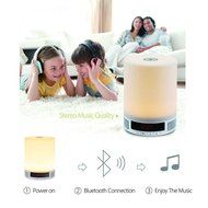 KoTeel LED Bluetooth Speaker, All-in-one Portable Wireless Bluetooth Speakers with LED Table Lamp, Alarm Clock... N5