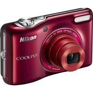Nikon Coolpix L30 Digital Camera (Red) (Certified Refurbished) N4