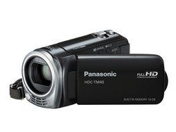 Panasonic HDC-TM40 16GB camcorder with 16GB Internal Flash Memory (Black)