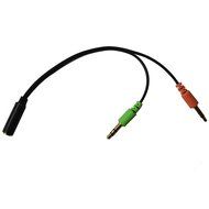 VIMVIP 3.5mm Female to Dual 3.5 Male Mic &amp; Stereo Audio Y Splitter Cable Cord for PC Laptop N4