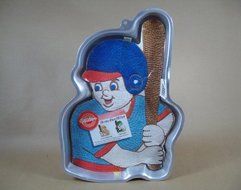Wilton Home Run Hitter/Little League Player/Baseball Player Cake Pan (2105-2020, 1992)