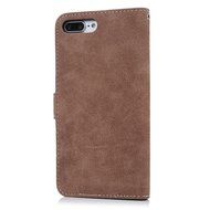 iPhone 7 Plus Case (5.5") - Wallet Flip Folio Stand Case Counterfeit Cashmere Leather Extra ID/Credit Card Holders... N28