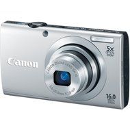 Canon PowerShot A2400 IS 16.0 MP Digital Camera with 5x Optical Image Stabilized Zoom 28mm Wide-Angle Lens with... N14