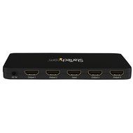StarTech.com ST122HD4KU 4K HDMI 2-Port Video Splitter Built-In HDMI Source Cable N2