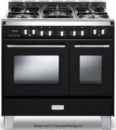 Verona VCLFSGE365DE 36&quot; Classic Dual Fuel Range with 2.4 cu. ft. &amp; 1.5 cu. ft. Ovens, European Convection in Matte...