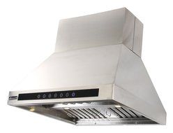 SK-IS01 47-3/4" ISLAND MOUNTED STAINLESS STEEL RANGE HOOD