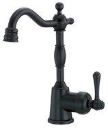 Danze D151557BS Opulence Single Handle Bar Faucet, Satin Black by Danze