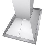 AKDY 30" Stainless Steel Island Mount Dual LED Touch Control Panel Kitchen Ductless Range Hood w/ Remote AZ-B02... N7
