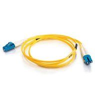 C2G 3m LC-LC 9/125 OS1 Duplex Single Mode Fiber Cable &ndash; Yellow PVC