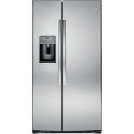 GE GSE25HSHSS 25.4 Cu. Ft. Stainless Steel Side-By-Side Refrigerator - Energy Star N4