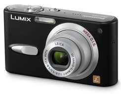Panasonic DMC-FX3K 6MP Digital Camera with 3x Optical Image Stabilized Zoom (Black)