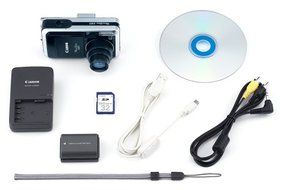 Canon Powershot S80 8MP Digital Camera with 3.6x Wide Angle Optical Zoom N2