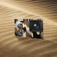 ISAW Wing Camo Edition FullHD action camera 1080p unique camouflage decal, waterproof housing 40m