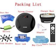 2 in 1 Smart Robot Vacuum Cleaner Cleaning Appliances 280ML Large Water Tank Wet Clean Self-Charge N6