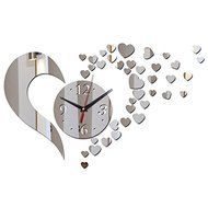EverTrust(TM) acrylic 3d mirror Quartz watch real wall sticker home decoration fashion clock modern design clocks...