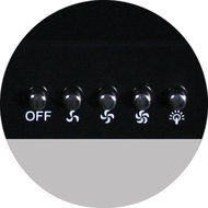 Yosemite Home Decor BWRS36B Builder Series Undercabinet Hood, 36-Inch, Black N4