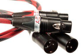 Better Cables Silver Serpent II Balanced XLR Audio Cable - 3 meter (9.84 feet) - Stereo Pair (2 cables) - High-End... N3