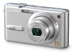 Panasonic Lumix DMC-FX9S 6MP Digital Camera with 3x Image Stabilized Optical Zoom (Silver)