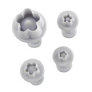 niceeshop(TM) 1 Set(4pcs) Sugarcraft Cake Decorating Fondant Embossing Tool Spring Blossom Mold Flower Plunger... N3
