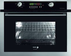Fagor 5HA780X 30-Inch European Convection Wall Oven, Stainless Steel/Glass