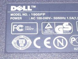 Repair Kit, Dell 1905fp, LCD Monitor, Capacitors, Not the Entire Board N2