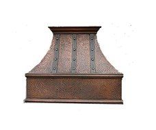 MCM3 Wall Mounted Copper Range Hood 36" L x 24" W (front to back) x 30"H N6