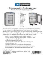 goFridge Mini Fridge Portable Electric Cooler N6