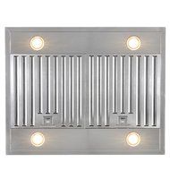 AKDY 30" Stainless Steel Island Mount Dual LED Touch Control Panel Kitchen Ductless Range Hood w/ Remote AZ-B02... N8