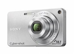 Sony DSC-W350 14.1MP Digital Camera with 4x Wide Angle Zoom with Optical Steady Shot Image Stabilization and 2.7... N6