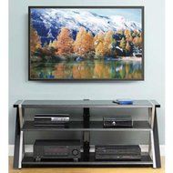 Whalen 3-In-1 Black TV Console for TVs up to 70 by Whalen N2